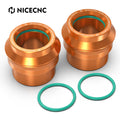 NICECNC For 2017-2024 KTM EXC 300 Front Rear Wheel Hub Spacers Collar EXC F 250 300 350 450 500 TPi 6D XC F W SX F 125 350 450