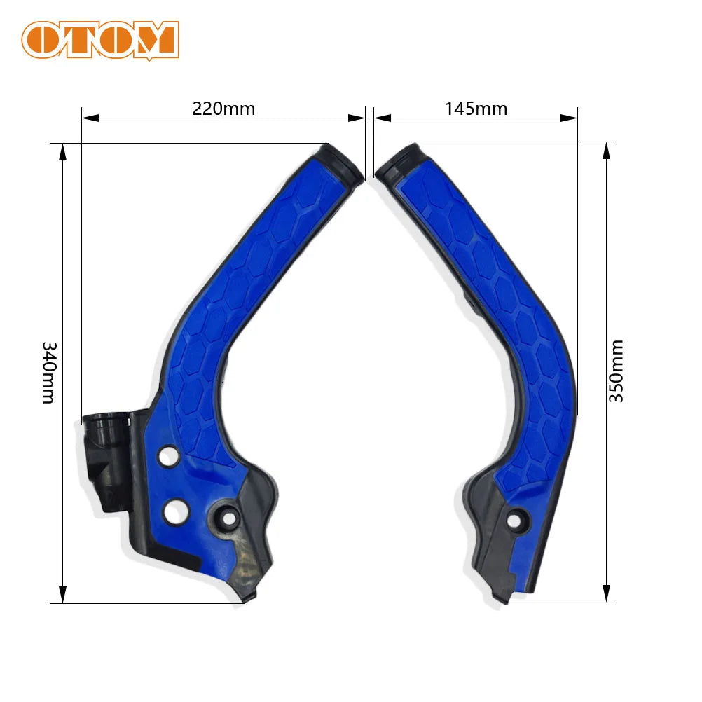 OTOM 2016-2018 X-Grip Frame Guard Protection Cover For KTM SX SXF EXC EXC-F 125 150 250 300 450 Motorcycle Frameguards Protector