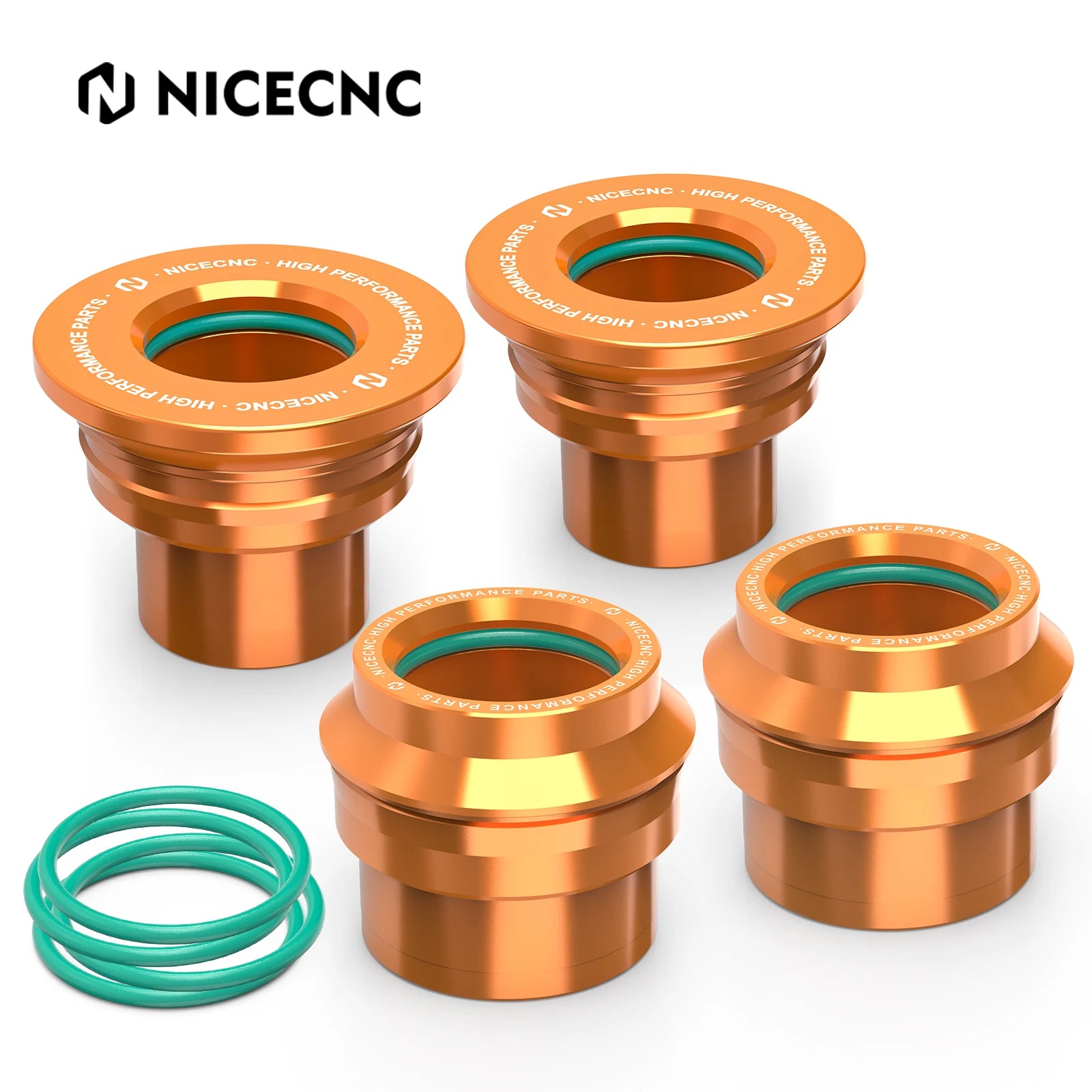 NICECNC For 2017-2024 KTM EXC 300 Front Rear Wheel Hub Spacers Collar EXC F 250 300 350 450 500 TPi 6D XC F W SX F 125 350 450