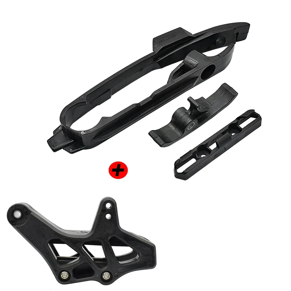 Swingarm Chain Slider Kit Chain Guard Guide Brake Hose Clamp For KTM SX SXF XC XCF 125 200 250 300 350 450 2012-2018 2019 2020