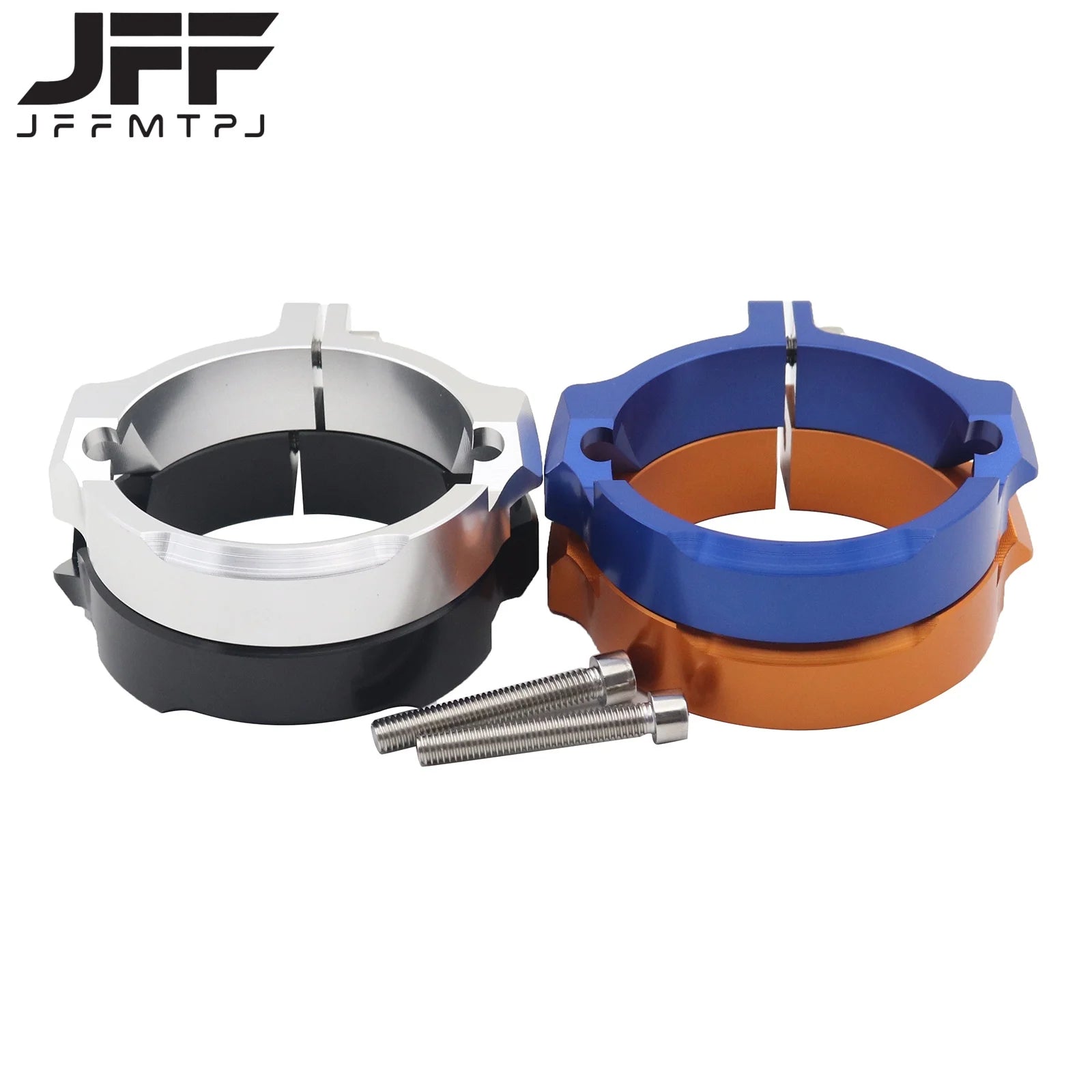 Motorcycle Exhaust Tip Muffler Pipe Clamp Flanges Protector Cover For KTM 250 300 EXC XC XCW XC-W Six Days XC-W TPI 2017 - 2024