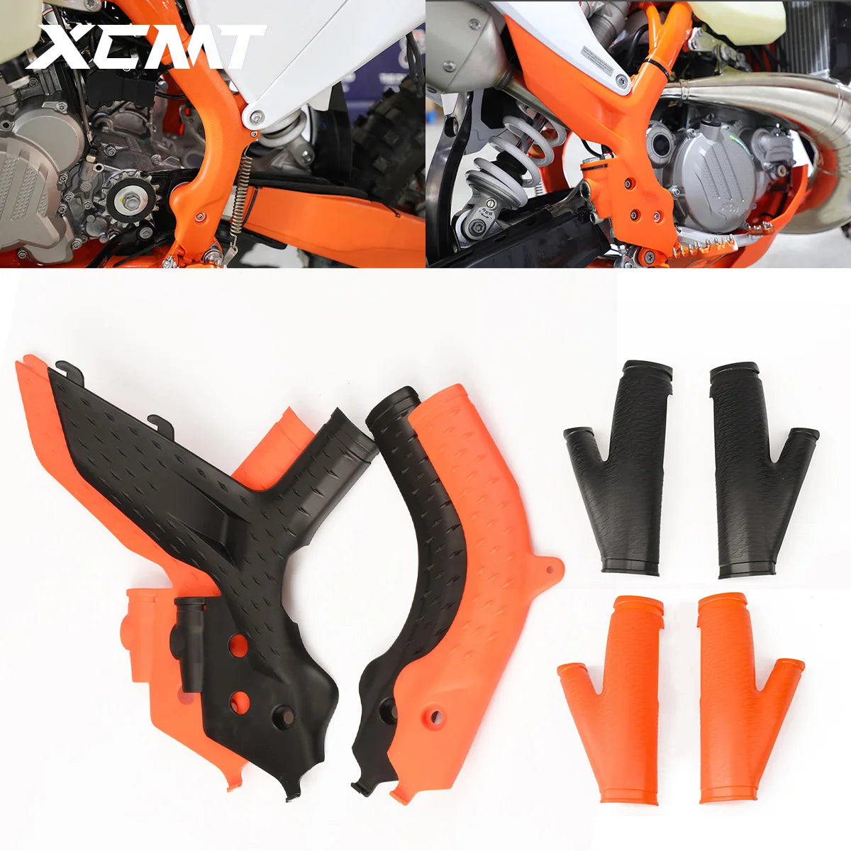 Motorcycles Frame Cover Body Guard Protector For KTM SX SXF XC XCF EXC EXCF 125 150 250 300 350 450 500 2019 2020 2021 2022 2023