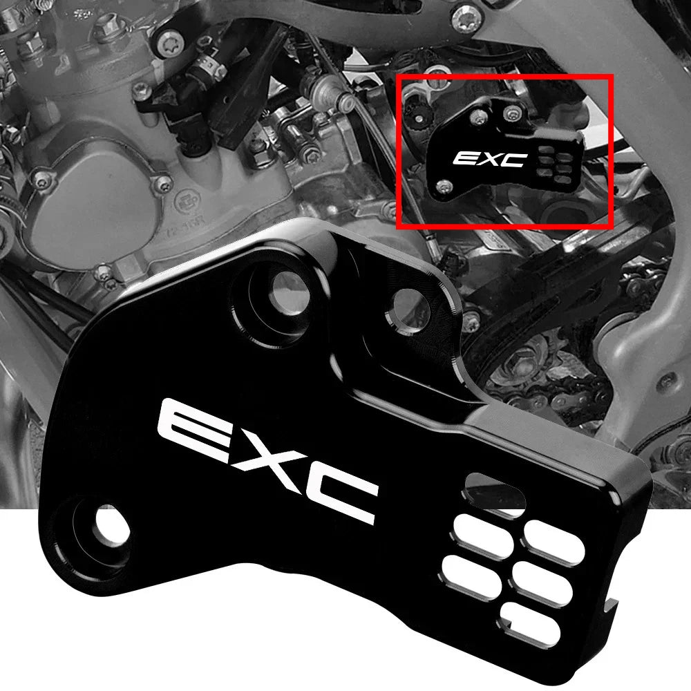 Motorcycle CNC Aluminum TPS SENSOR GUARD COVER FITS FOR Six days EXC TPI 150 250 300 EXCTPI Sixdays TPI 2018 2019 2020 2021 2022