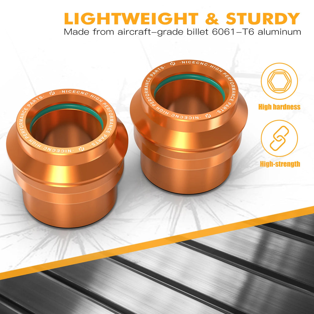NICECNC For 2017-2024 KTM EXC 300 Front Rear Wheel Hub Spacers Collar EXC F 250 300 350 450 500 TPi 6D XC F W SX F 125 350 450