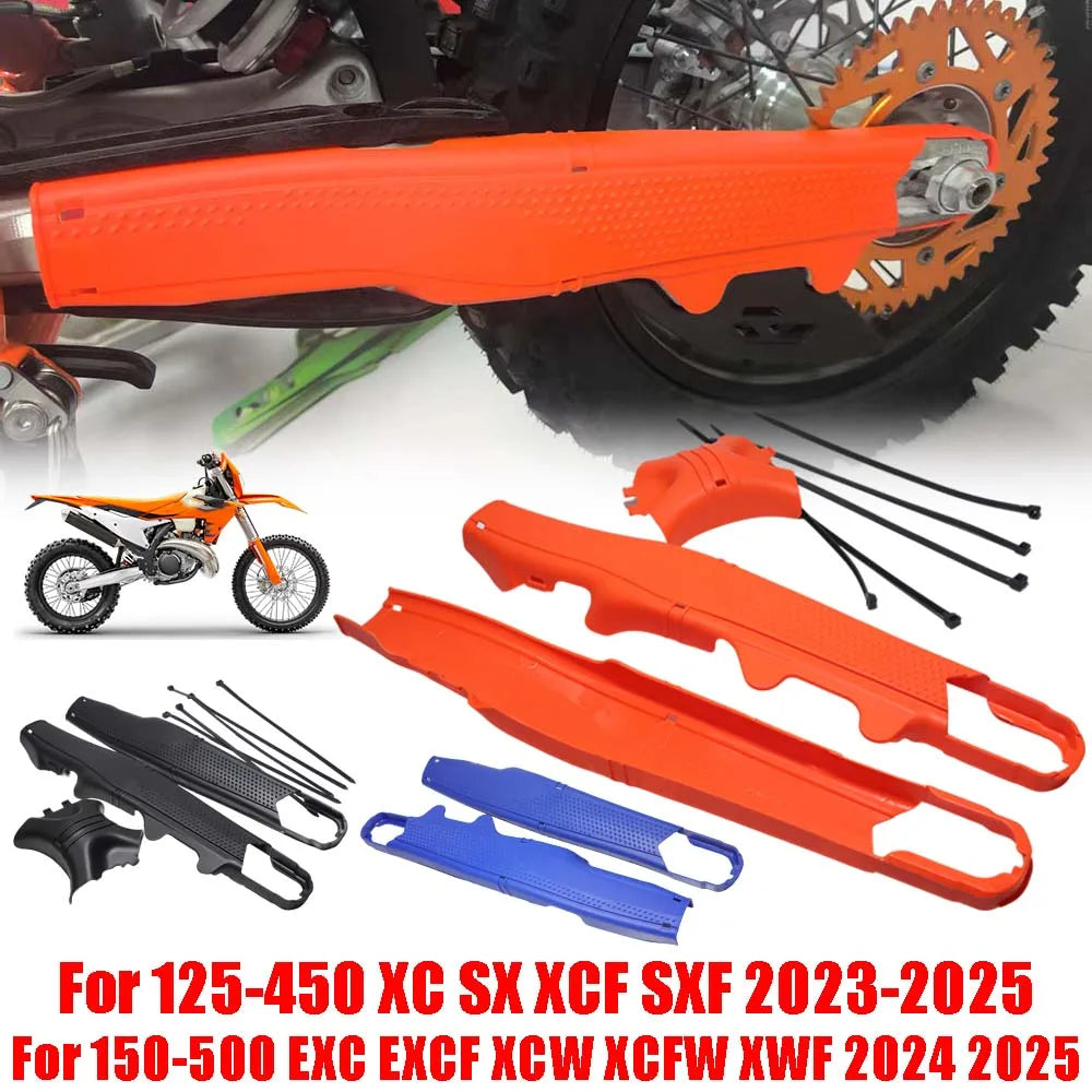 For KTM EXC EXCF XC XCF XCW XCFW SX SXF 125 250 300 350 450 500 2023 2024 Accessories Swingarm Guard Swing Arm Protector Cover