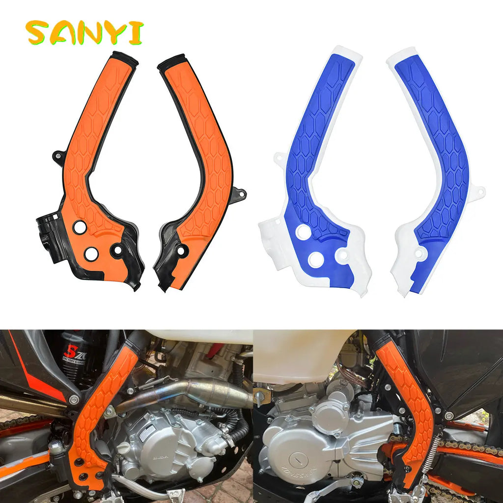 Motocross X-Grip Frame Guard Protection Cover For KTM SX SXF EXC EXC-F 125 150 250 300 350 450 500 For Husqvarna FC FE TC TE TX